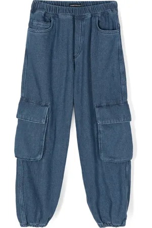 Emporio Armani Logo-plaque jeans