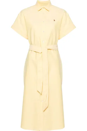 Ralph Lauren Polo Pony-embroidered shirt dress