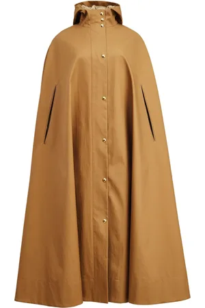 Khaite The Roygen hooded cape