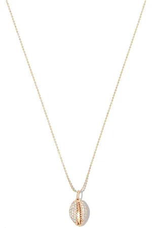 Sydney Evan 14kt yellow diamond pendant necklace