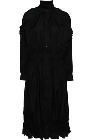 NOIR KEI NINOMIYA Ruffle-detail dress