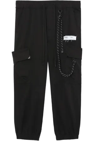 Musium Div. Elasticated-waist cargo trousers