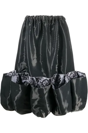 Comme des Garçons Puff hem lace-trim skirt