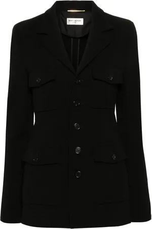 Saint Laurent Saharienne four-pocket blazer