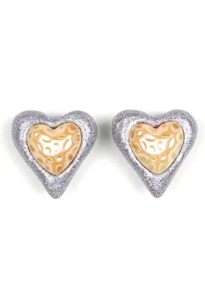 Julietta Heart-shaped stud earrings