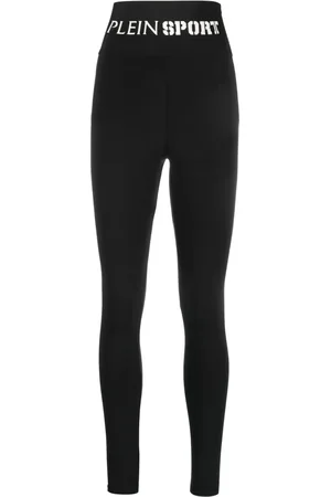 Philipp Plein Baroque-Tiger high-waist leggings