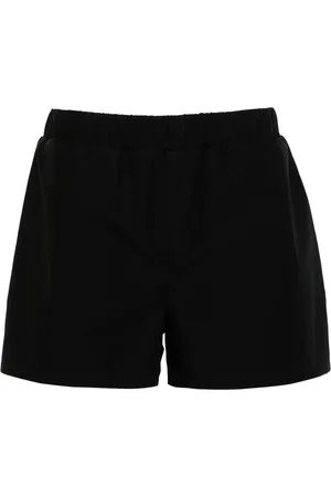 RIER Elasticated-waist cotton shorts