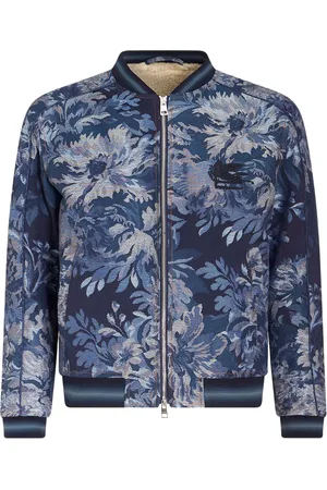 Etro Patterned-jacquard bomber jacket