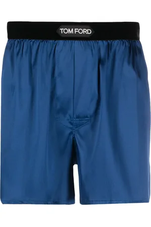 Tom Ford Logo-waistband silk boxers