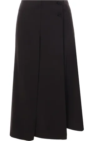 Loro Piana Alida asymmetric skirt