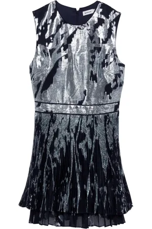 Simkhai Selkie round-neck minidress