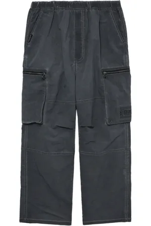 Izzue Crinkled wide-leg trousers