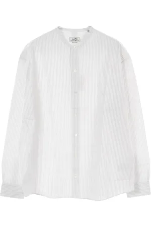 Hermès 2010s pinstripe shirt