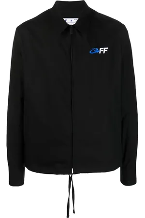 OFF-WHITE Exact Opp zip-up hybrid shirt