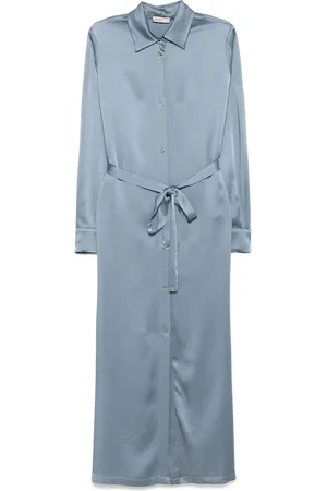 HERNO Satin maxi dress