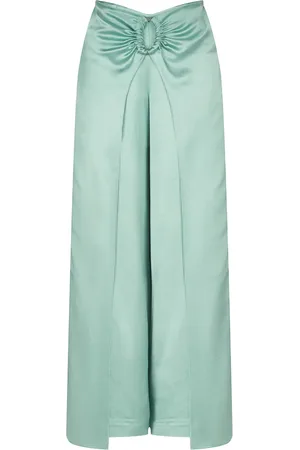Silvia Tcherassi Belma draped-panel palazzo pants