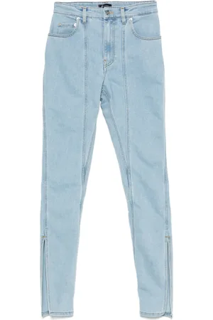 MUGLER Slit jeans