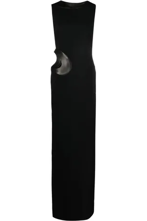 Tom Ford Cady cut-out sleeveless gown