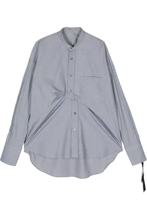 Marina Yee Draped cotton shirt