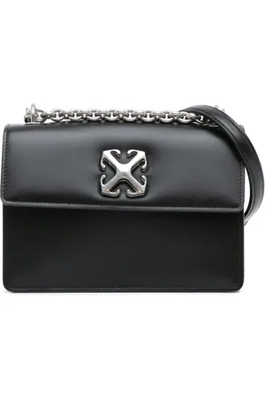 OFF-WHITE 2020-2024 Calfskin Jitney 2.0 crossbody bag