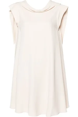 Styland Pointed-collar mini dress