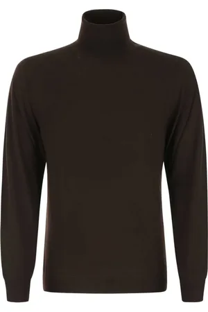 FEDELI Roll-neck wool sweater