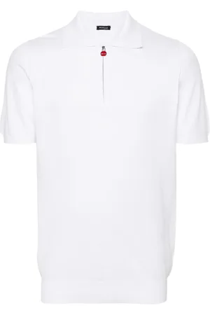 Kiton Fine-ribbed polo shirt