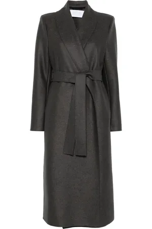 Harris Wharf London Shawl-collar coat