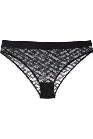 VERSACE Sheer La Greca briefs