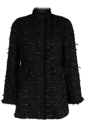 SHIATZY CHEN Tweed high-neck jacket