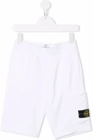 Stone Island Compass-patch joggers shorts