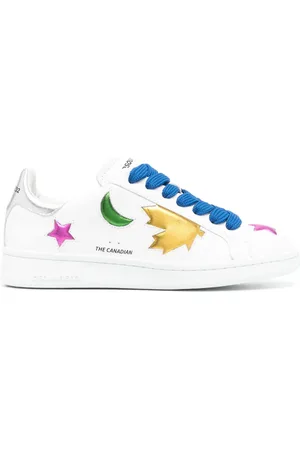 Dsquared2 Multi-panel lace-up sneakers