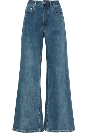 Izzue RSVD embossed flared jeans