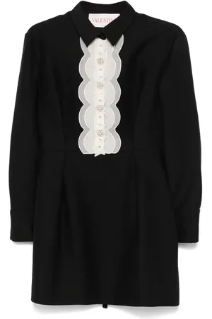 VALENTINO GARAVANI Ruffled mini dress