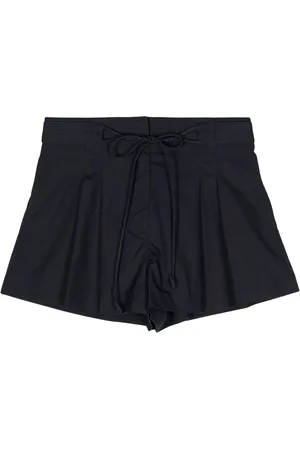 ULLA JOHNSON Drawstring cotton shorts