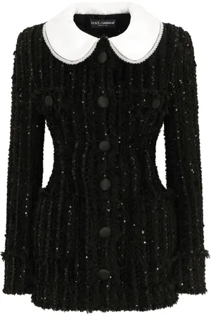 Dolce & Gabbana Sequinned tweed jacket