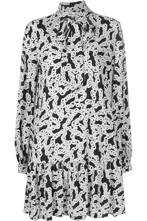 Diane von Furstenberg Chain-print dress