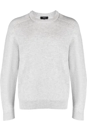THEORY Morlan ribbed wool blend jumper