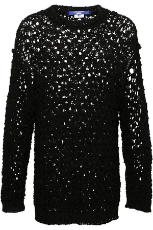 JUNYA WATANABE Open-knit linen-blend jumper