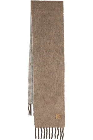 Ruslan Baginskiy Logo-embroidered scarf