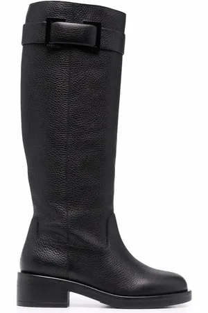 Sergio Rossi Prince leather knee-high boots