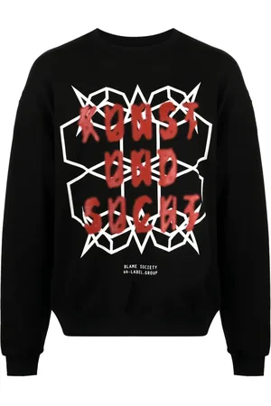 44 Label Group Graphic-print cotton sweatshirt