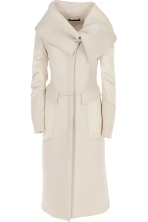 Gucci 2000s oversize-collar long coat