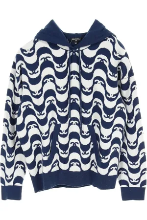 CHANEL 2000s Interlocking CC Monogram jumper