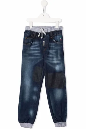 Philipp Plein Drawstring-waist jeans