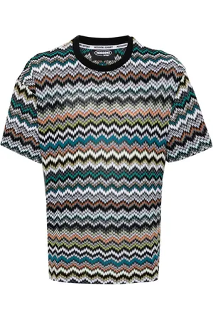Missoni Zigzag woven design T-shirt