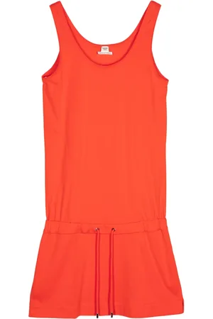 Hermès 2010 drawstring cotton minidress