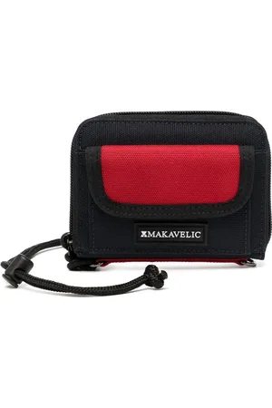 Makavelic Logo colour-block wallet