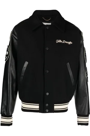 Golden Goose Embroidered letterman jacket