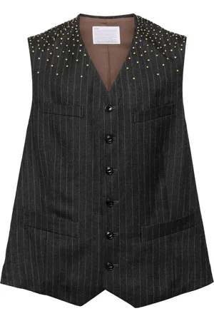 Kolor Stud-embellished waistcoat
